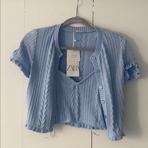 NEW Zara Cardigan Set